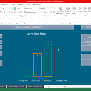 Leave Tracking Template